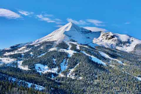 Lone Peak mountain